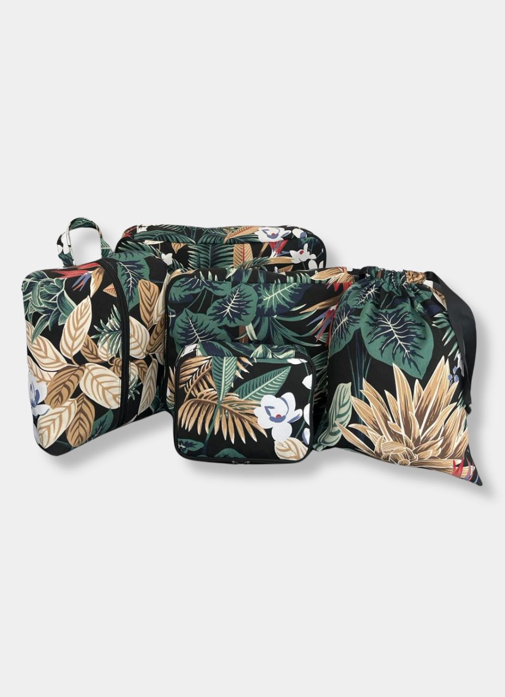 Printed Travel Organizers (Set of 5)