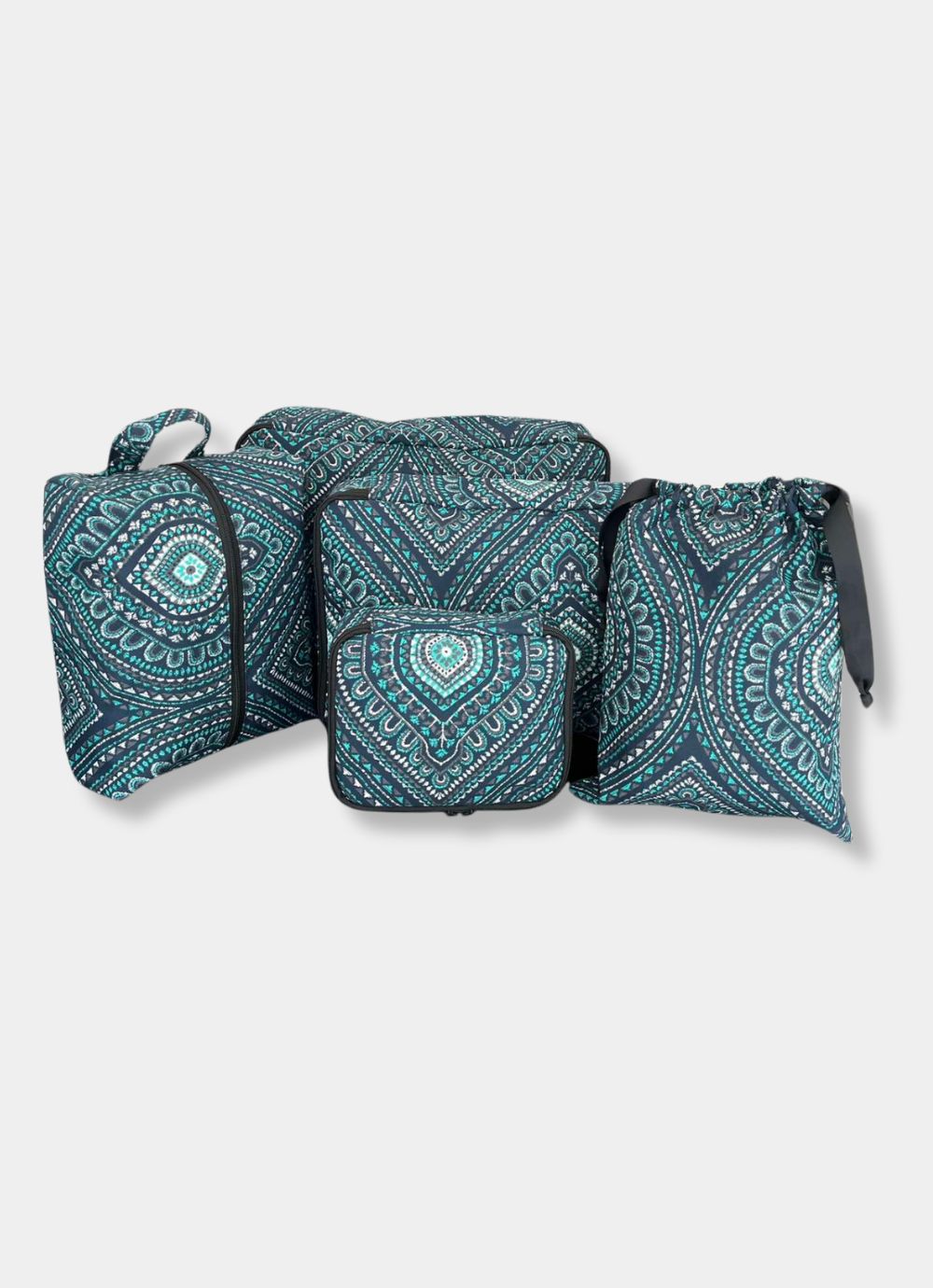 Printed Travel Organizers (Set of 5)