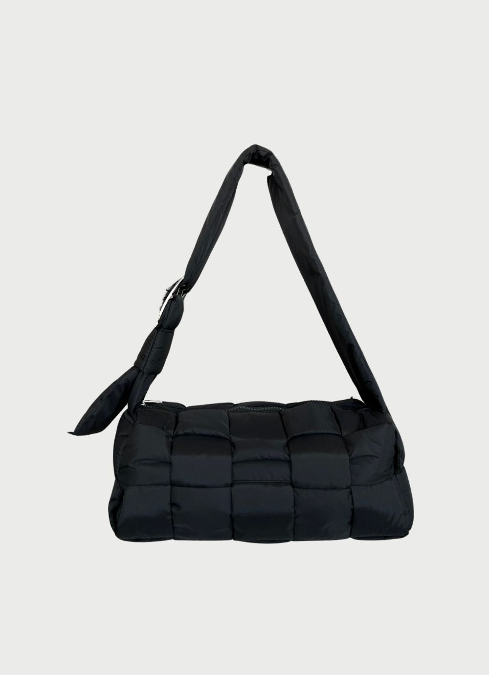 Fluffy Barrel Shoulder Bag