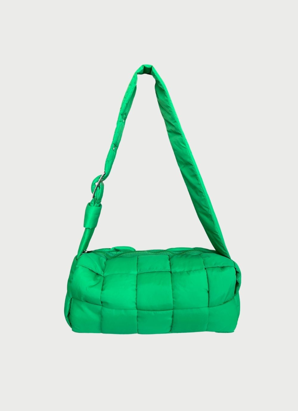 Fluffy Barrel Shoulder Bag