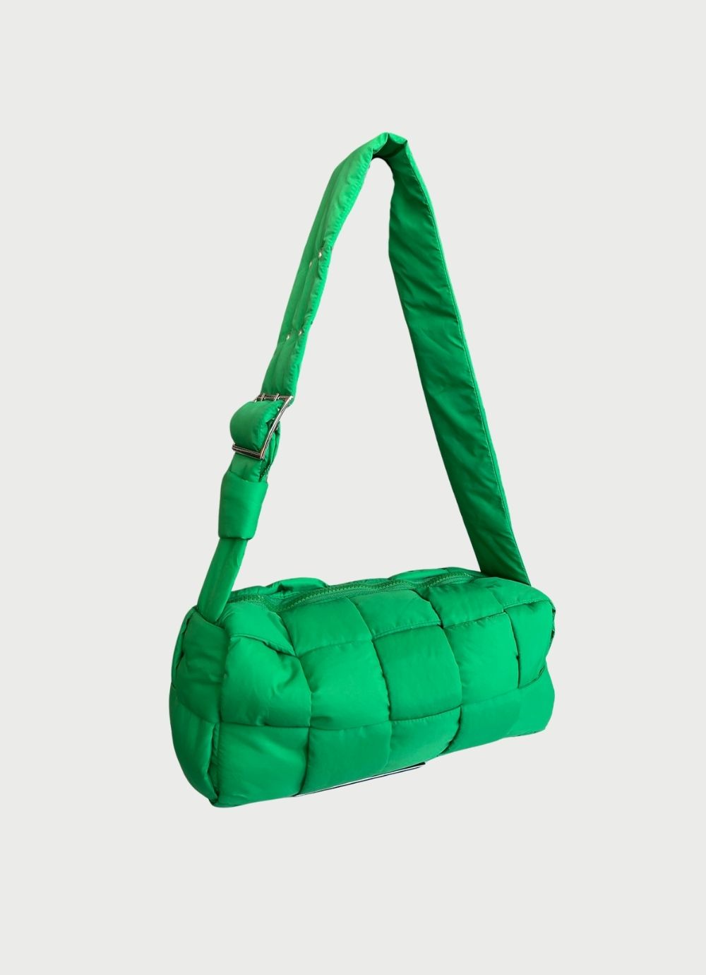 Fluffy Barrel Shoulder Bag