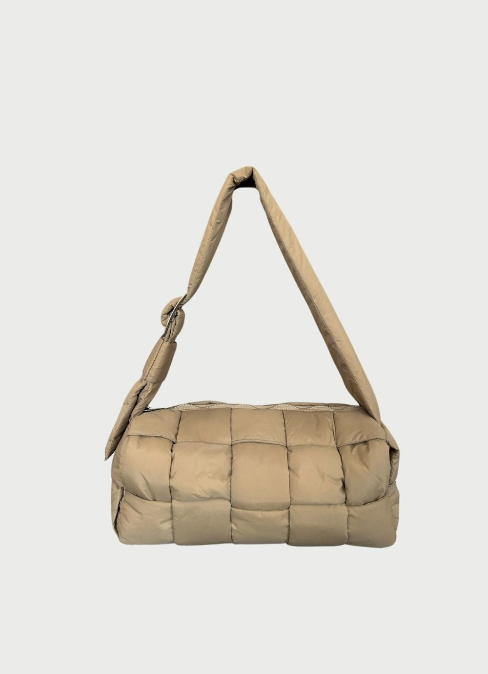Fluffy Barrel Shoulder Bag