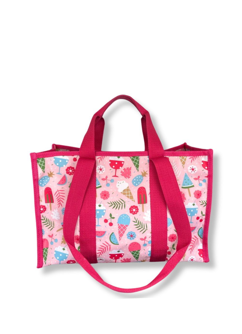 Printed Tarp Tote Bag