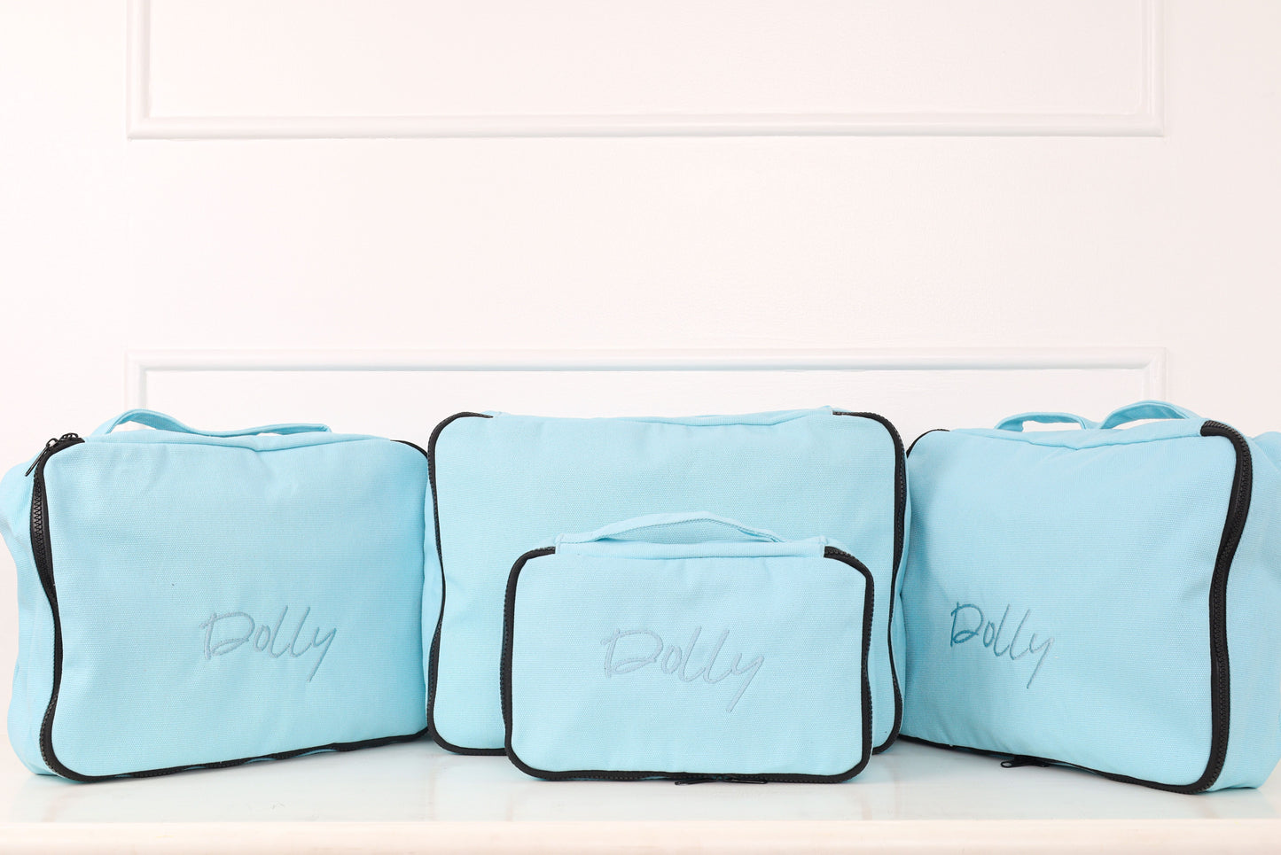 Packing Cubes Plain Canvas (Set of 4)