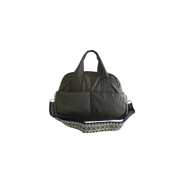 Fluffy Duffle Bag with Strap (Small)