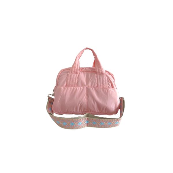 Fluffy Duffle Bag with Strap (Small)