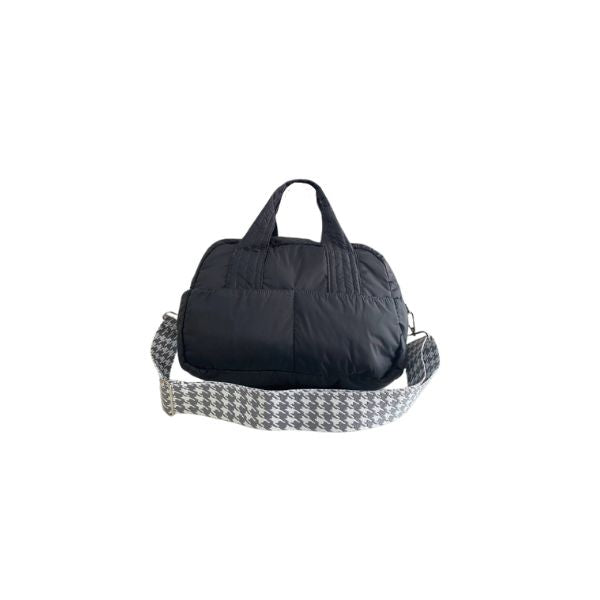 Fluffy Duffle Bag with Strap (Small)