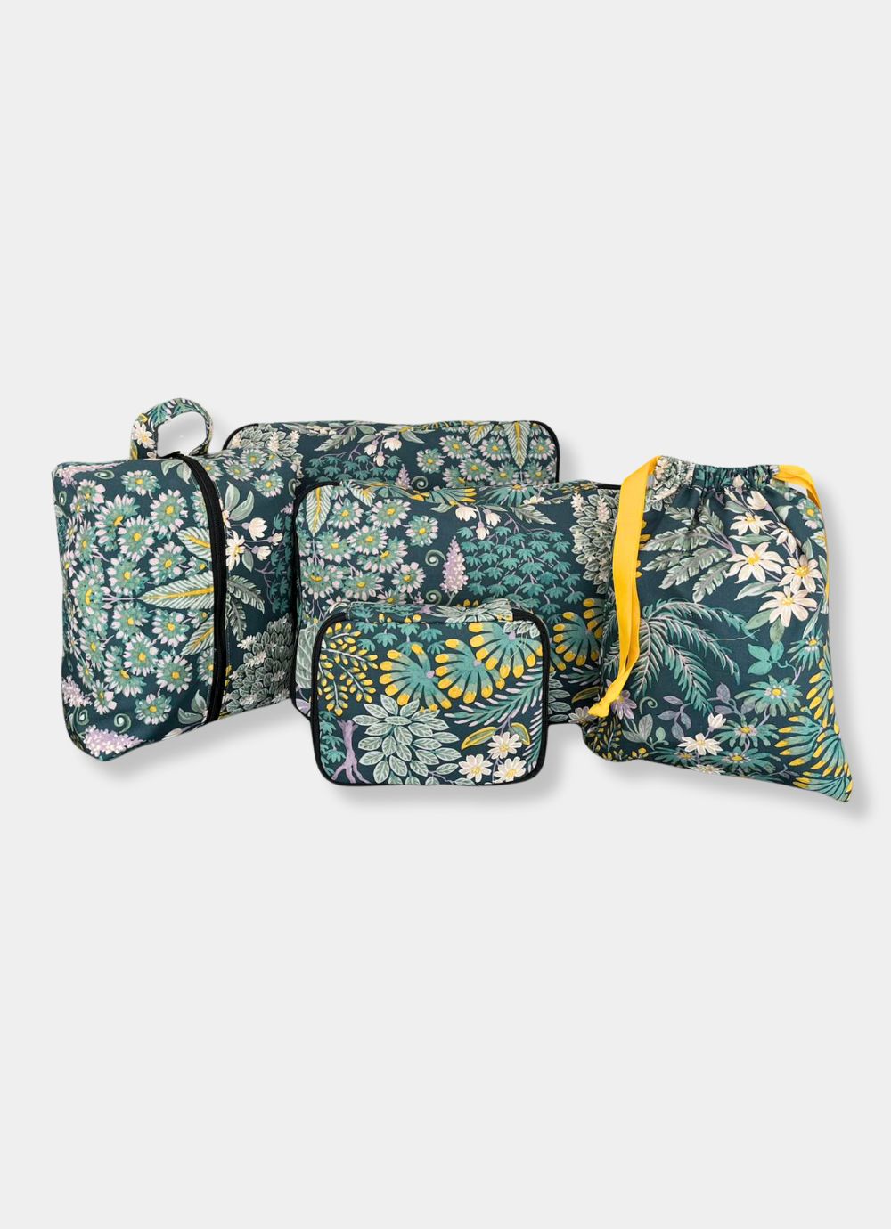 Printed Travel Organizers (Set of 5)