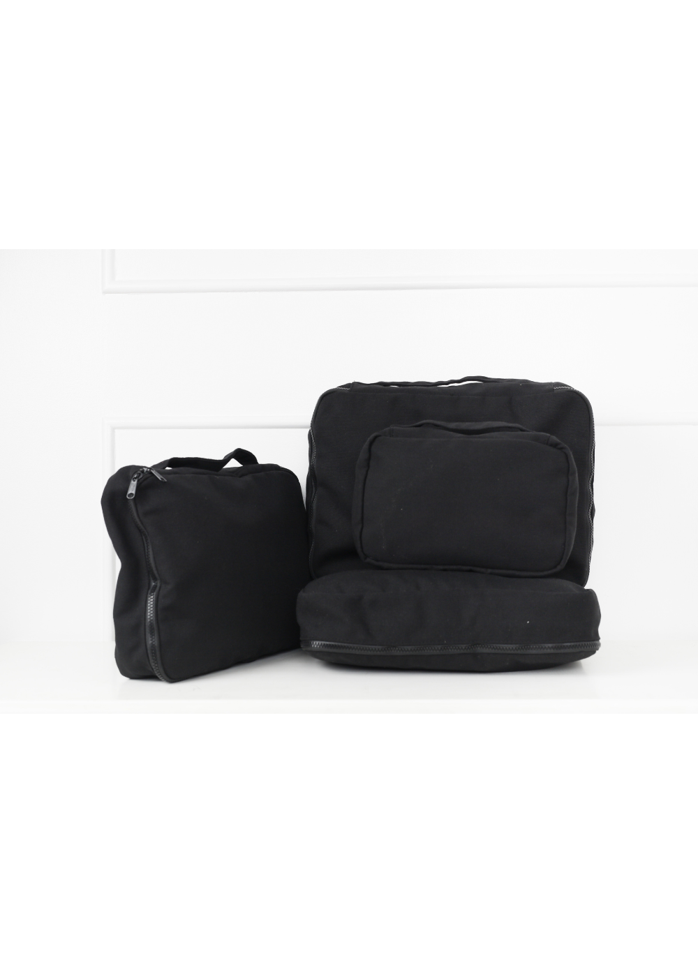Packing Cubes Plain Canvas (Set of 4)