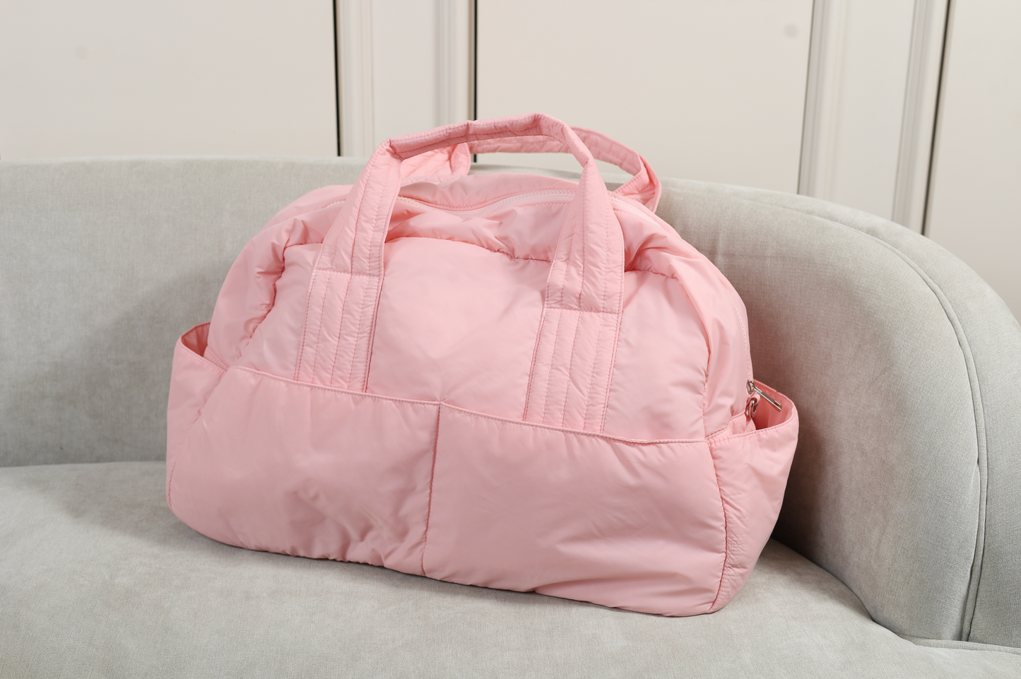 Fluffy Duffle Bag with Strap (Big)