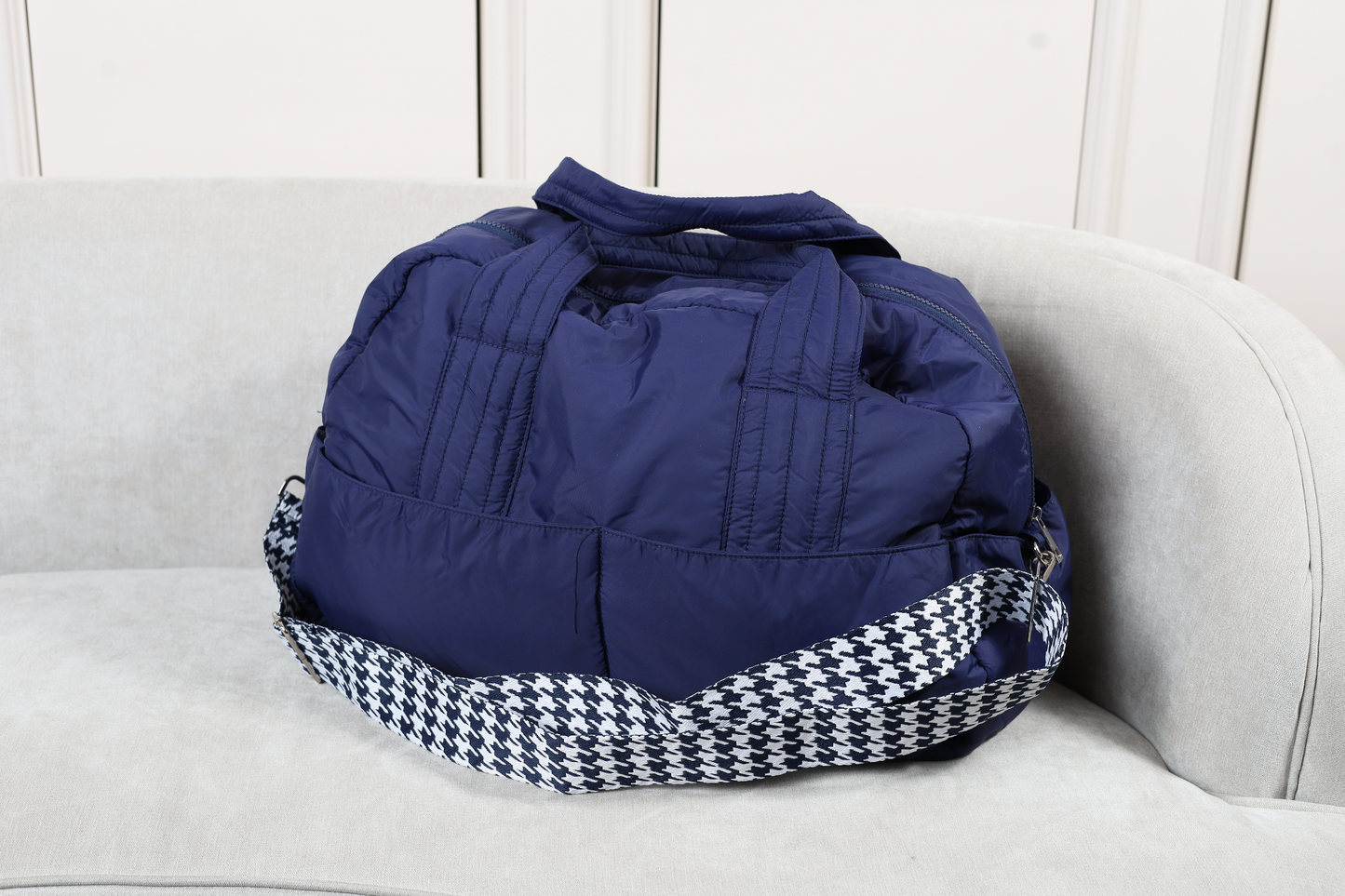 Fluffy Duffle Bag with Strap (Big)