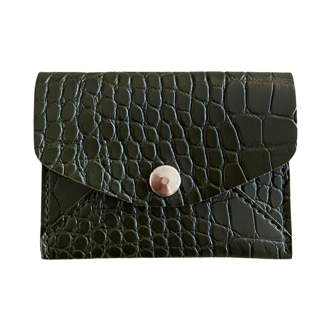 Envelope Coin Purse (Croc)