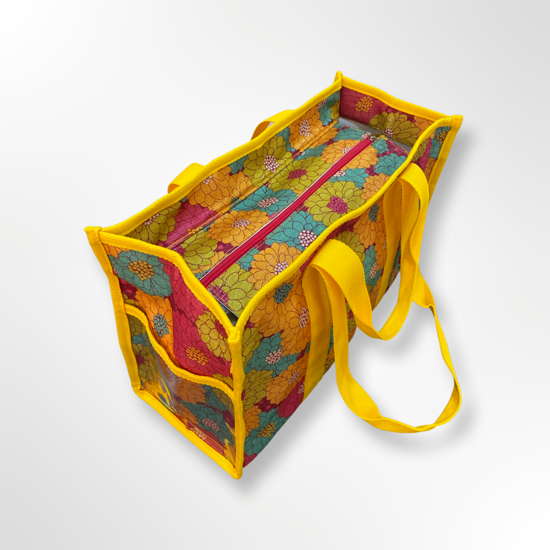 Printed Tarp Tote Bag