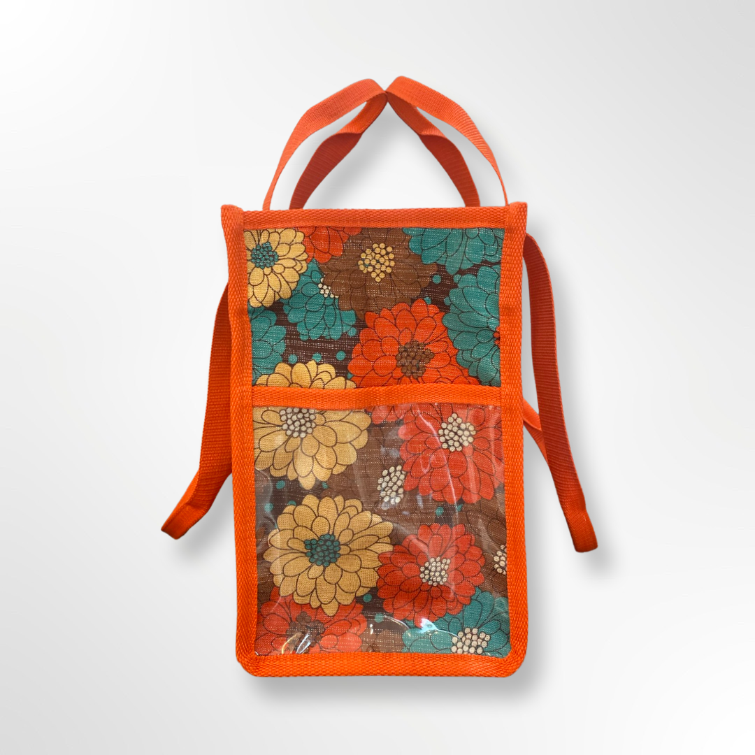 Printed Tarp Tote Bag