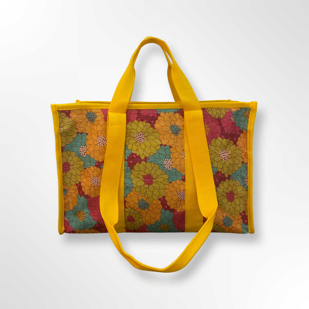 Printed Tarp Tote Bag