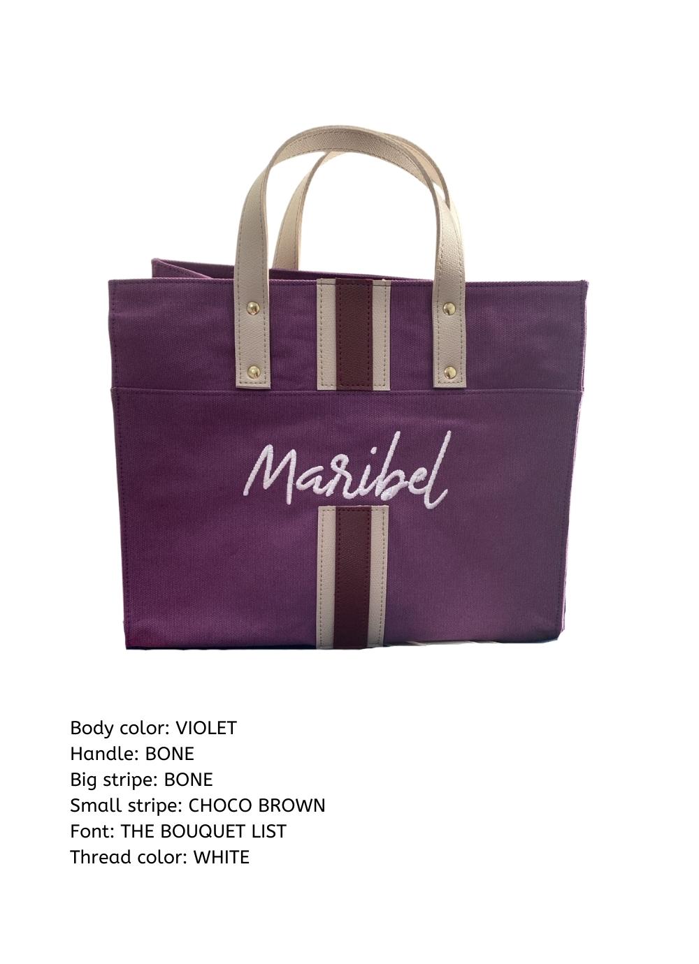 Customize Briony Canvass Tote Bag