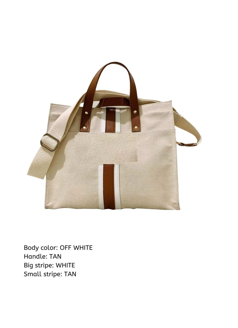 Customize Briony Canvass Tote Bag