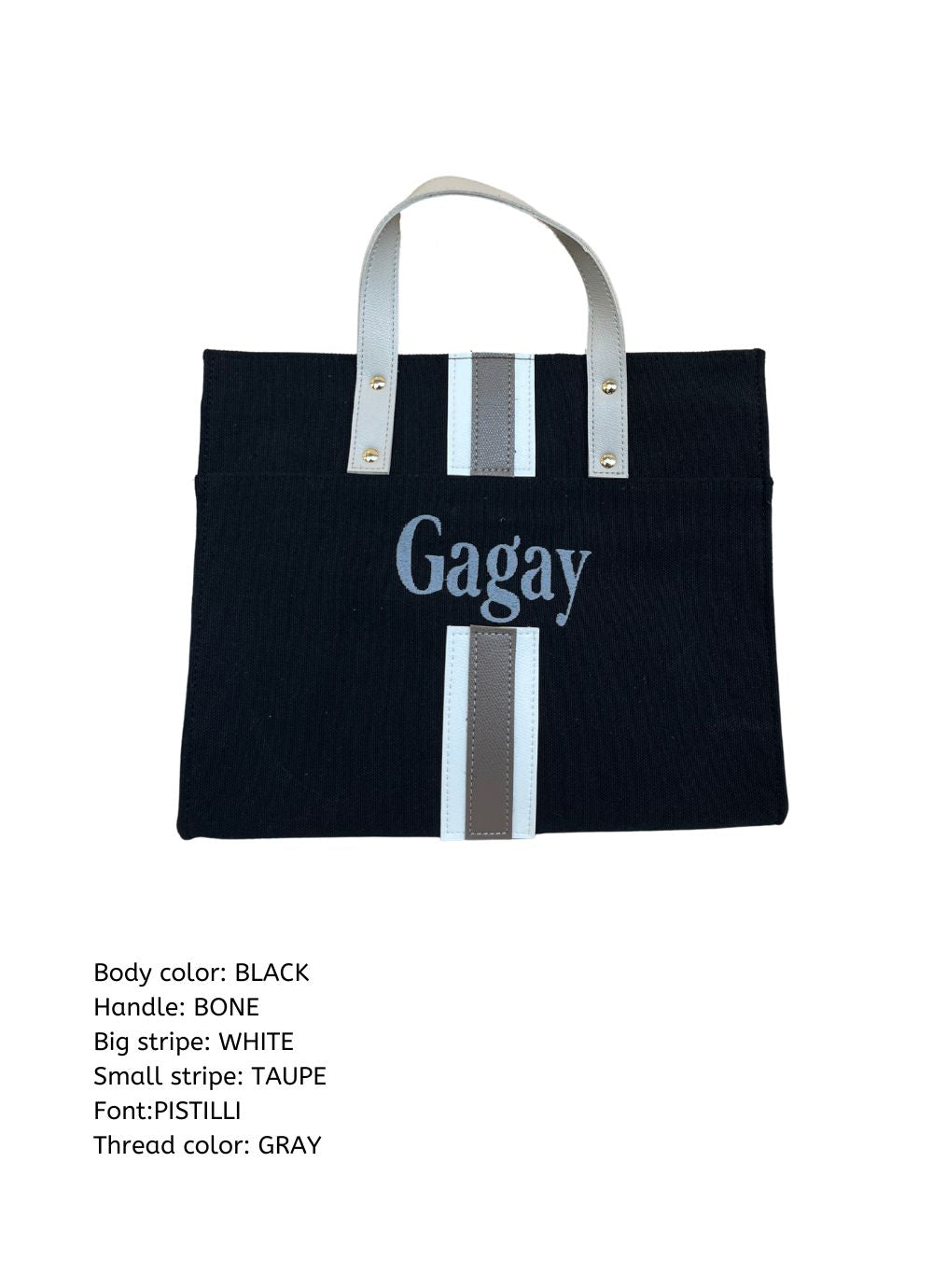Customize Briony Canvass Tote Bag