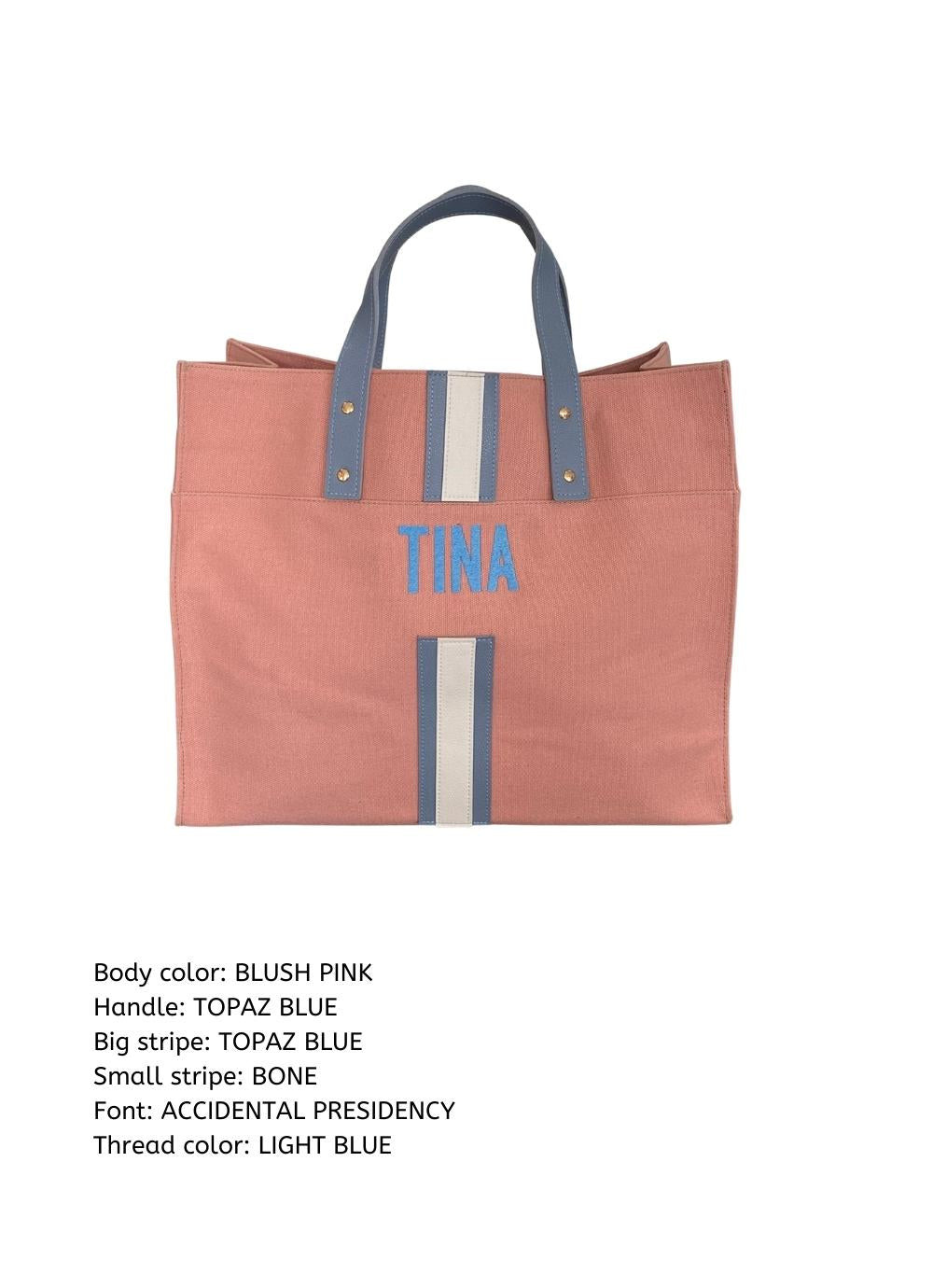 Customize Briony Canvass Tote Bag