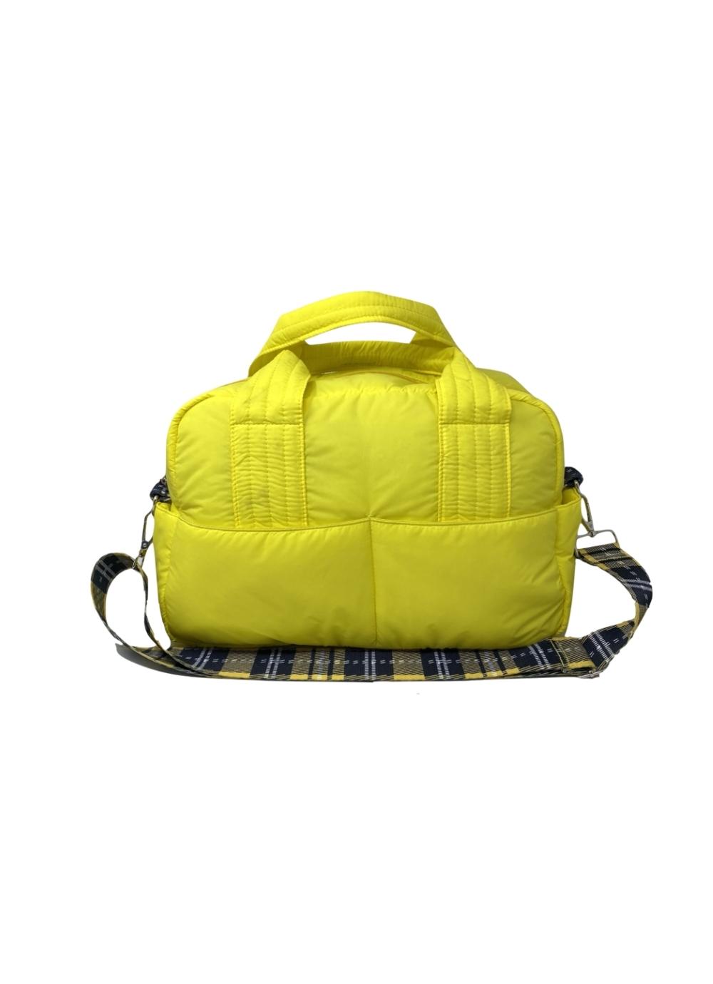 Fluffy Duffle Bag with Strap (Small)