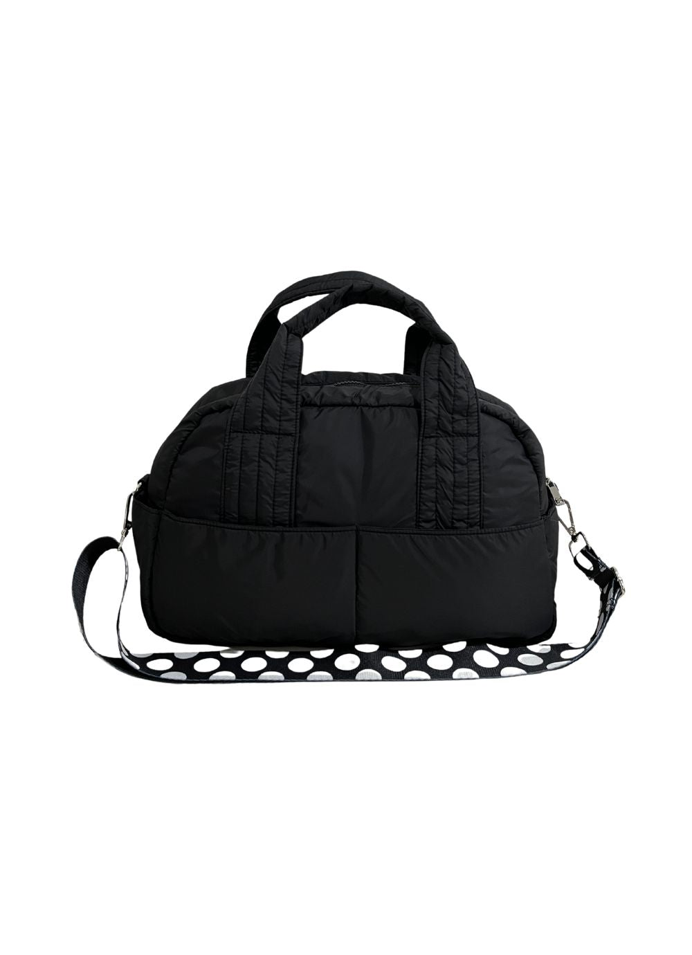 Fluffy Duffle Bag with Strap (Small)