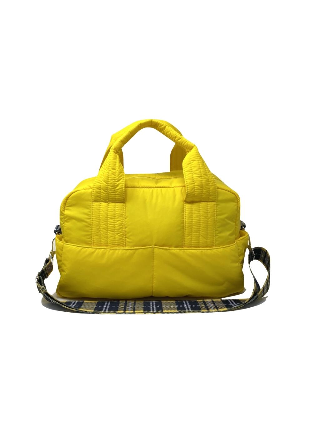 Fluffy Duffle Bag with Strap (Small)