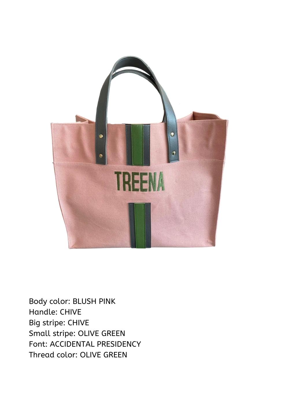 Customize Briony Canvass Tote Bag