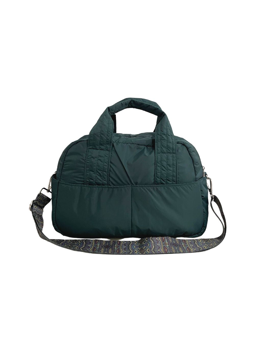 Fluffy Duffle Bag with Strap (Small)