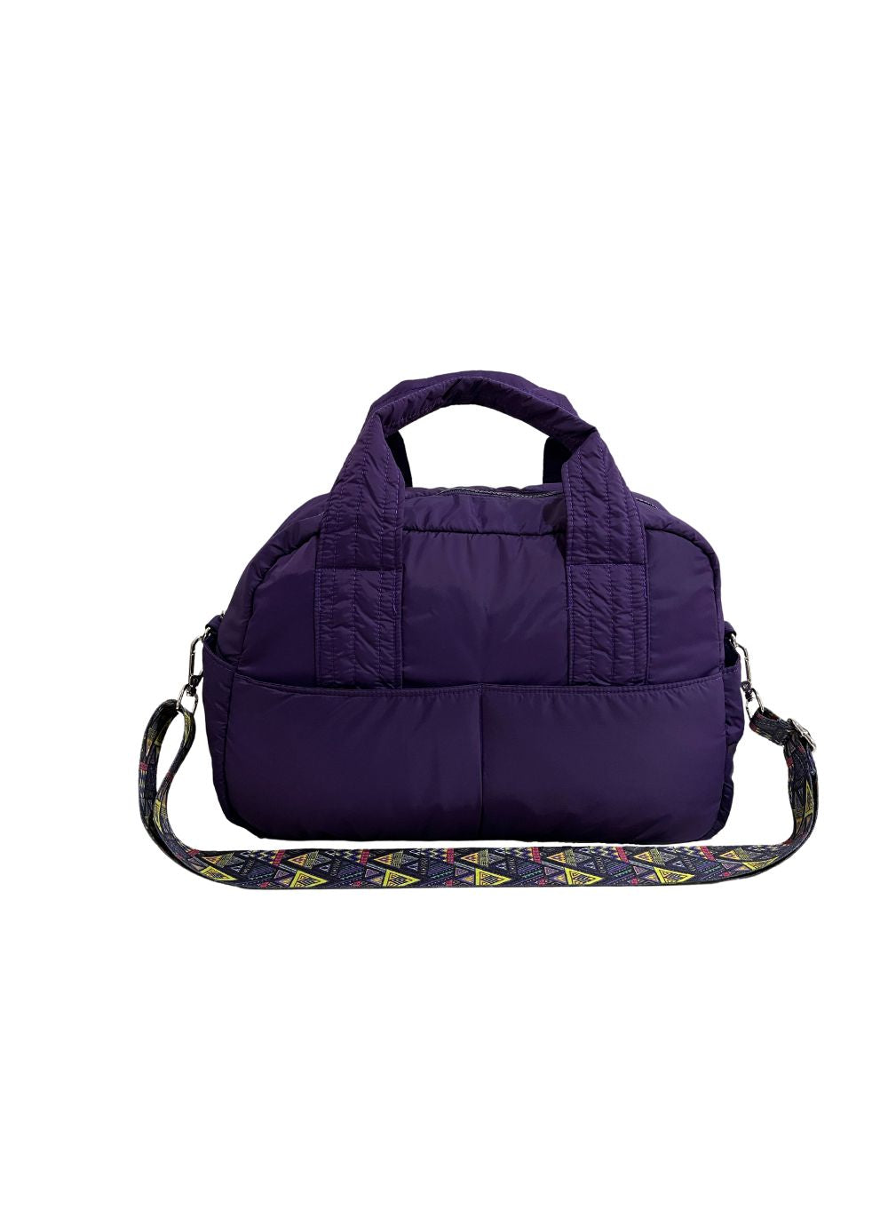 Fluffy Duffle Bag with Strap (Small)