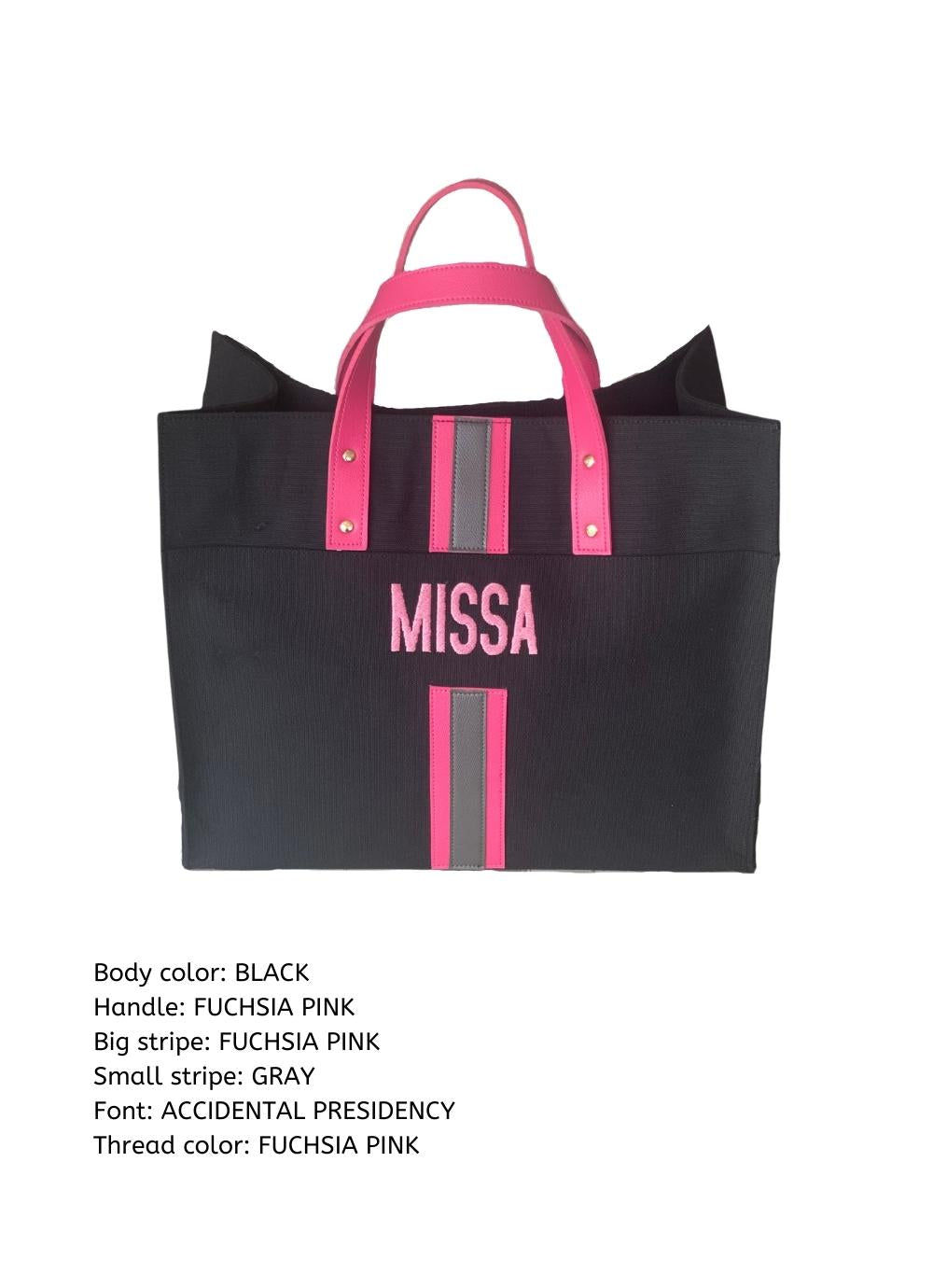 Customize Briony Canvass Tote Bag
