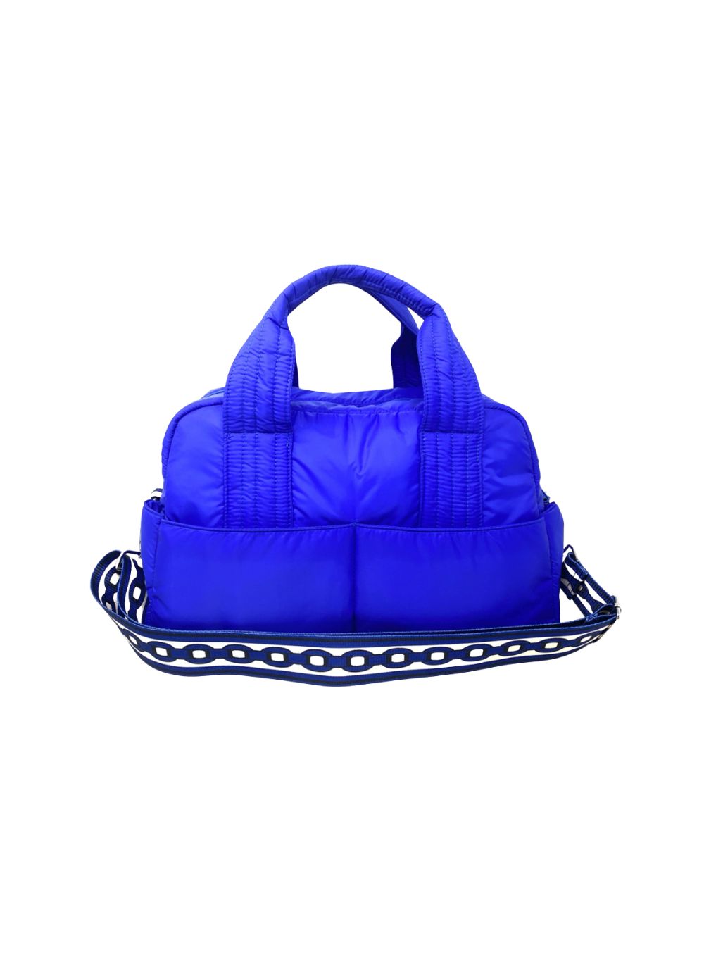 Fluffy Duffle Bag with Strap (Small)
