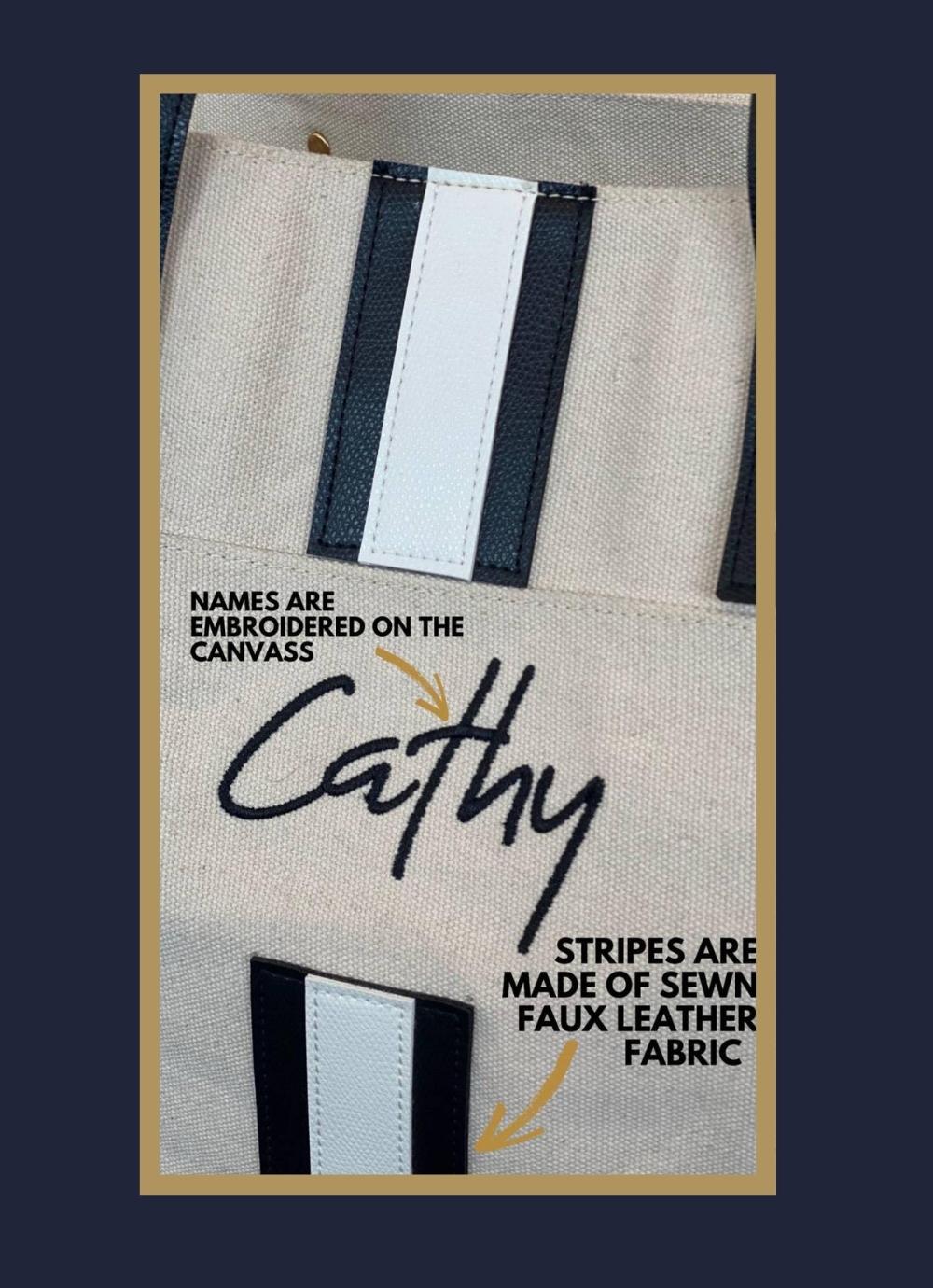 Customize Briony Canvass Tote Bag