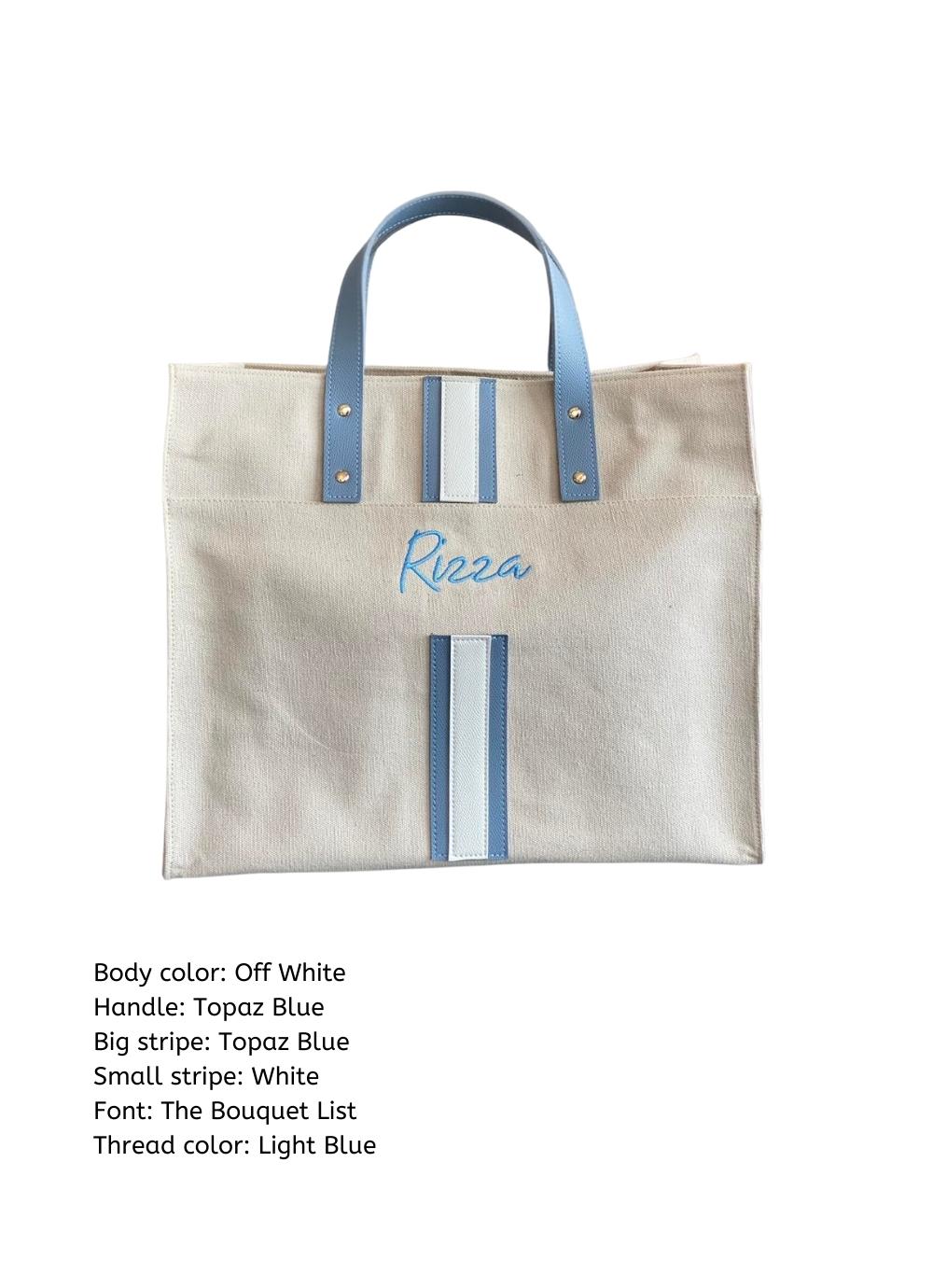 Customize Briony Canvass Tote Bag