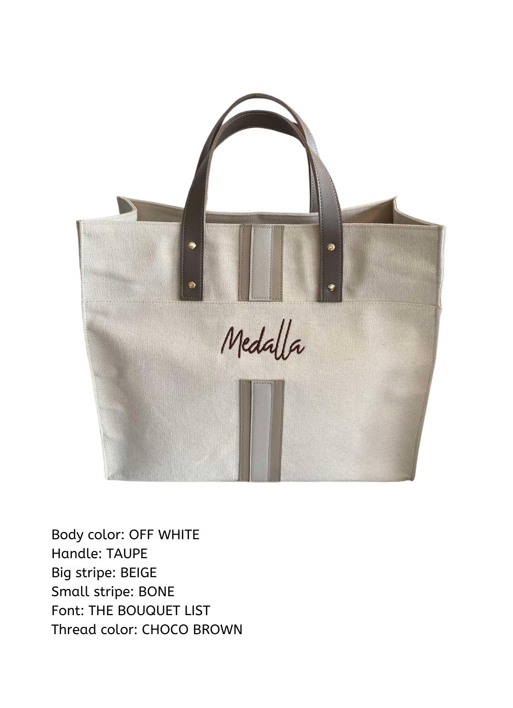 Customize Briony Canvass Tote Bag