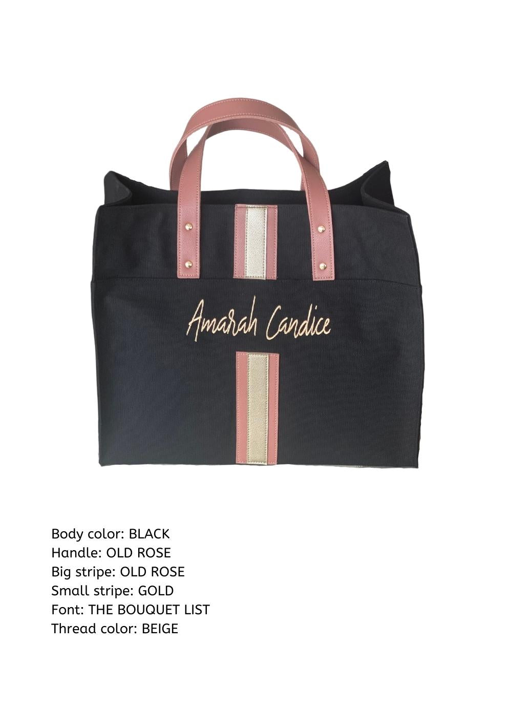 Customize Briony Canvass Tote Bag