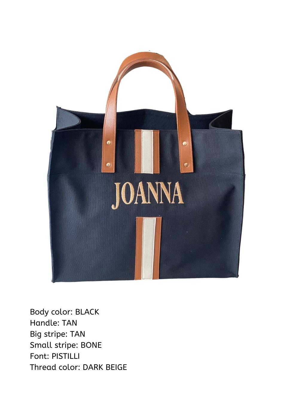 Customize Briony Canvass Tote Bag