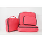 Packing Cubes Plain Canvas (Set of 4)