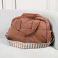 Fluffy Duffle Bag with Strap (Small)
