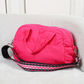 Fluffy Duffle Bag with Strap (Small)