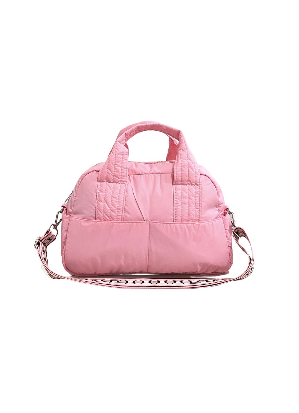 Fluffy Duffle Bag with Strap (Small)
