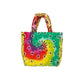 Puffer Mini Multicolor Bandana Handbag